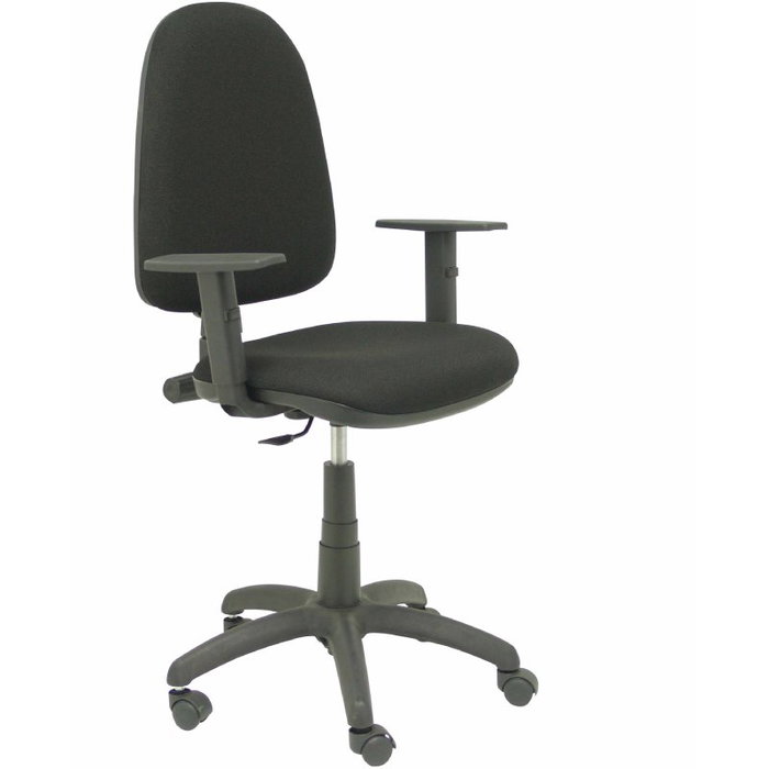 PIQUERAS Y CRESPO Silla Aýna Bali Negro con Brazos Regulables PIQUERAS Y CRESPO Silla Aýna Bali Negro con Brazos Regulables